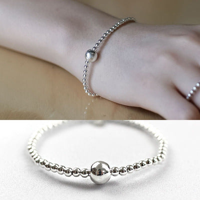 Fashion New Beads 925 Sterling Silver Bracelet