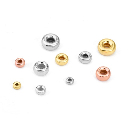 Cute Bead 925 Sterling Silver DIY Bead Caps